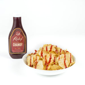Caja salsa chamoy rochef gourmet 350 ml 12 unidades