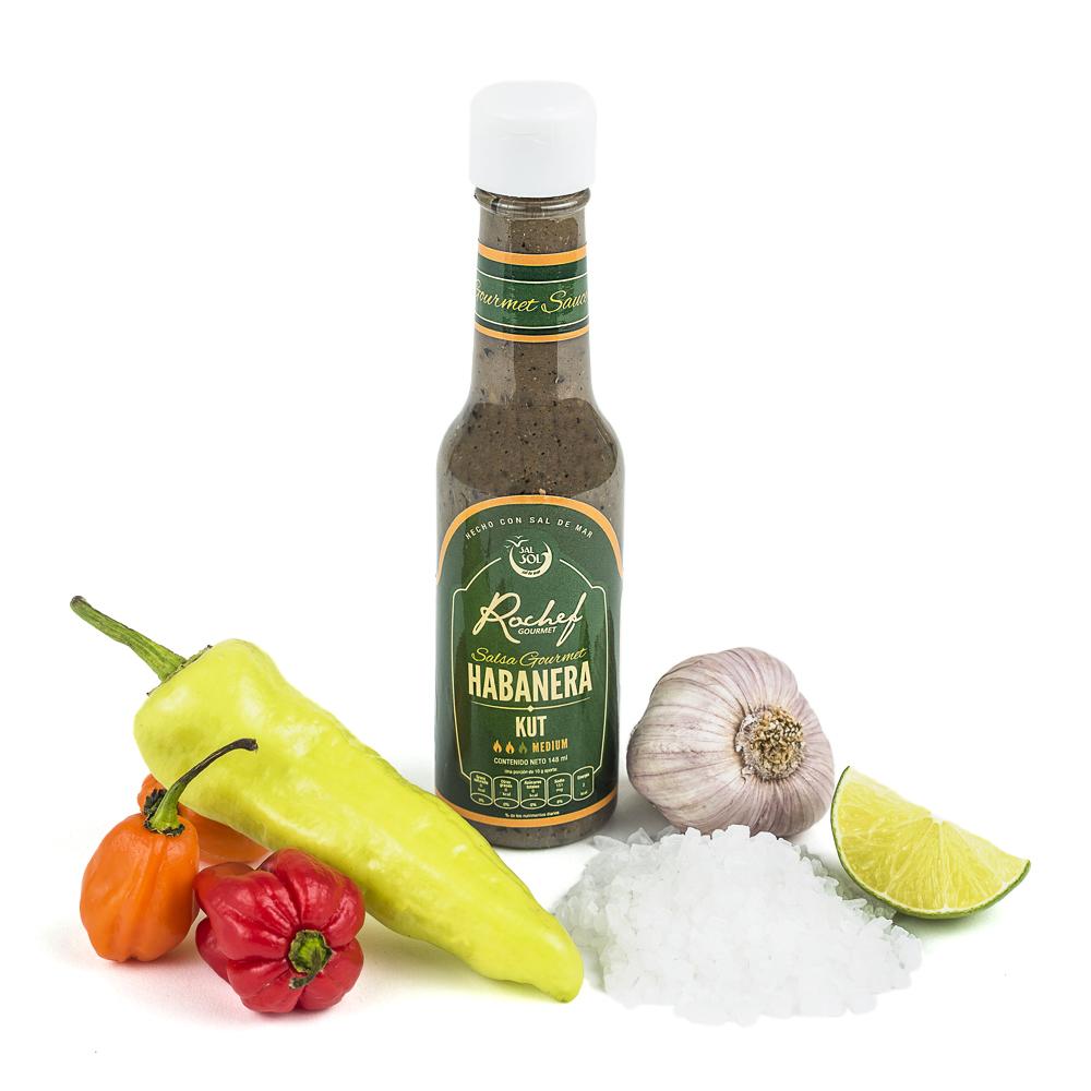 Caja salsa habanera kut 148 ml 24 piezas